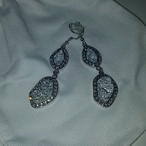 Super sparkly earrings.
